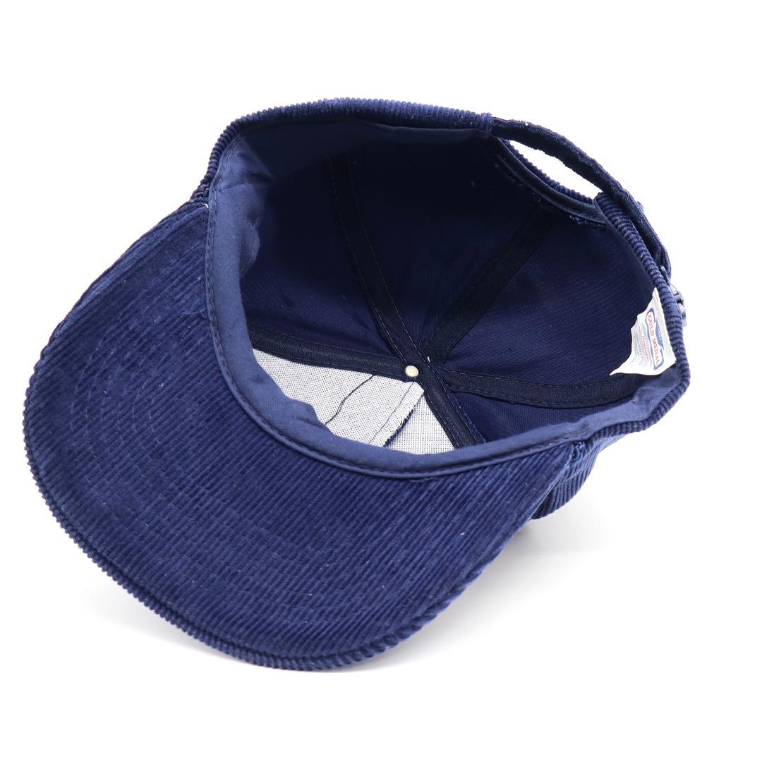 90s Ford フォード ビンテージ コーデュロイ キャップ 刺繍 ロープ付