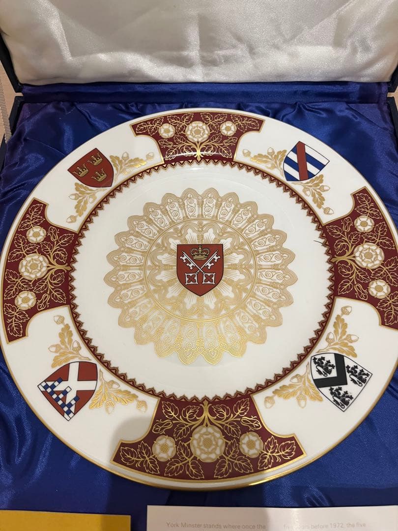 Spode ヨークミンスター皿 アンティークロイヤル　イギリス 442/1122