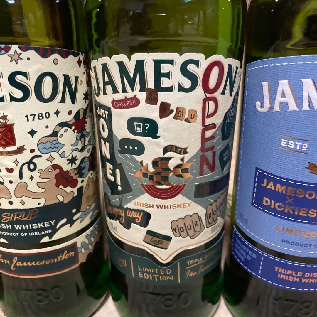 ジェムソン　限定ボトル　まとめ売り