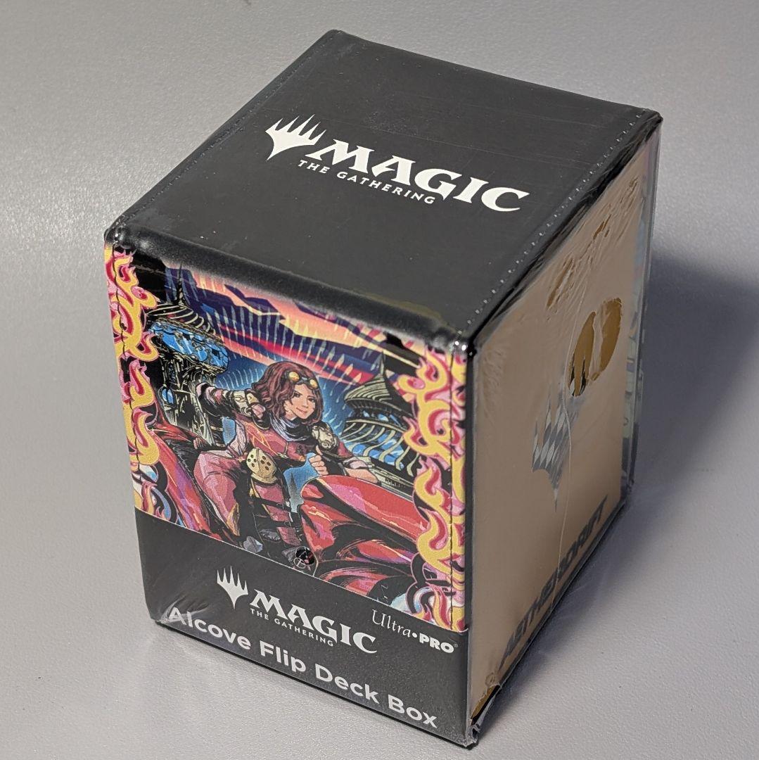 【未使用】灯を追う者、チャンドラ　プレイマット　スリーブ　デッキボックス　セット