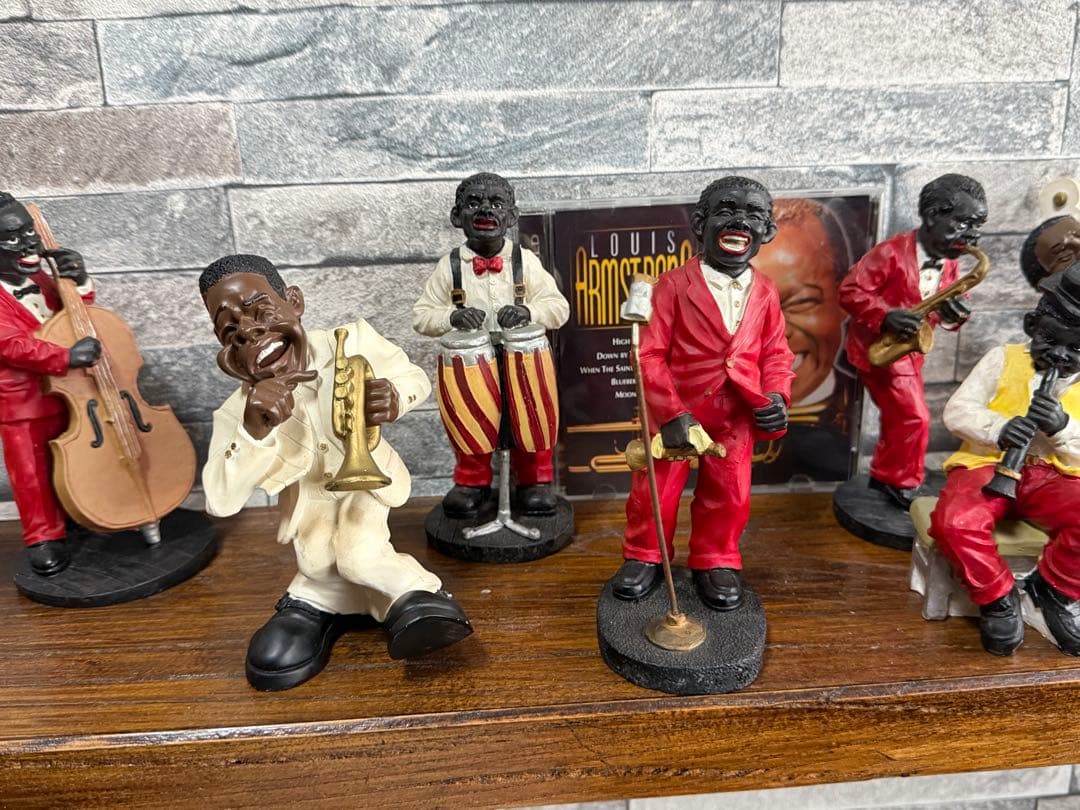 異色黒人ジャズＢAND登場8人衆♯ルイアームストロングと共演♯希少