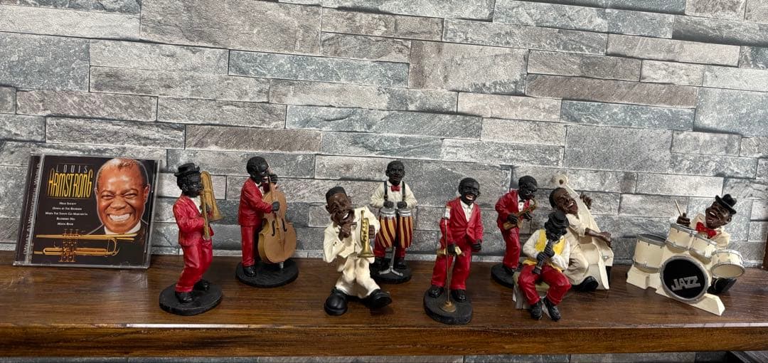 異色黒人ジャズＢAND登場8人衆♯ルイアームストロングと共演♯希少