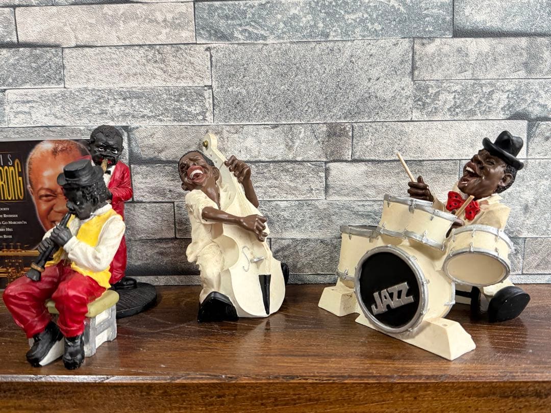 異色黒人ジャズＢAND登場8人衆♯ルイアームストロングと共演♯希少