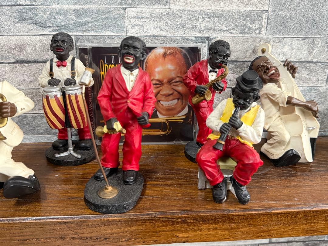 異色黒人ジャズＢAND登場8人衆♯ルイアームストロングと共演♯希少