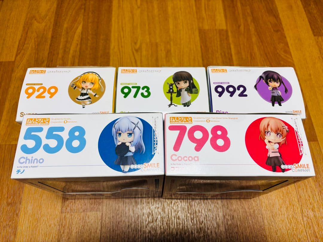 ねんどろいど ご注文はうさぎですか？ 5体セット