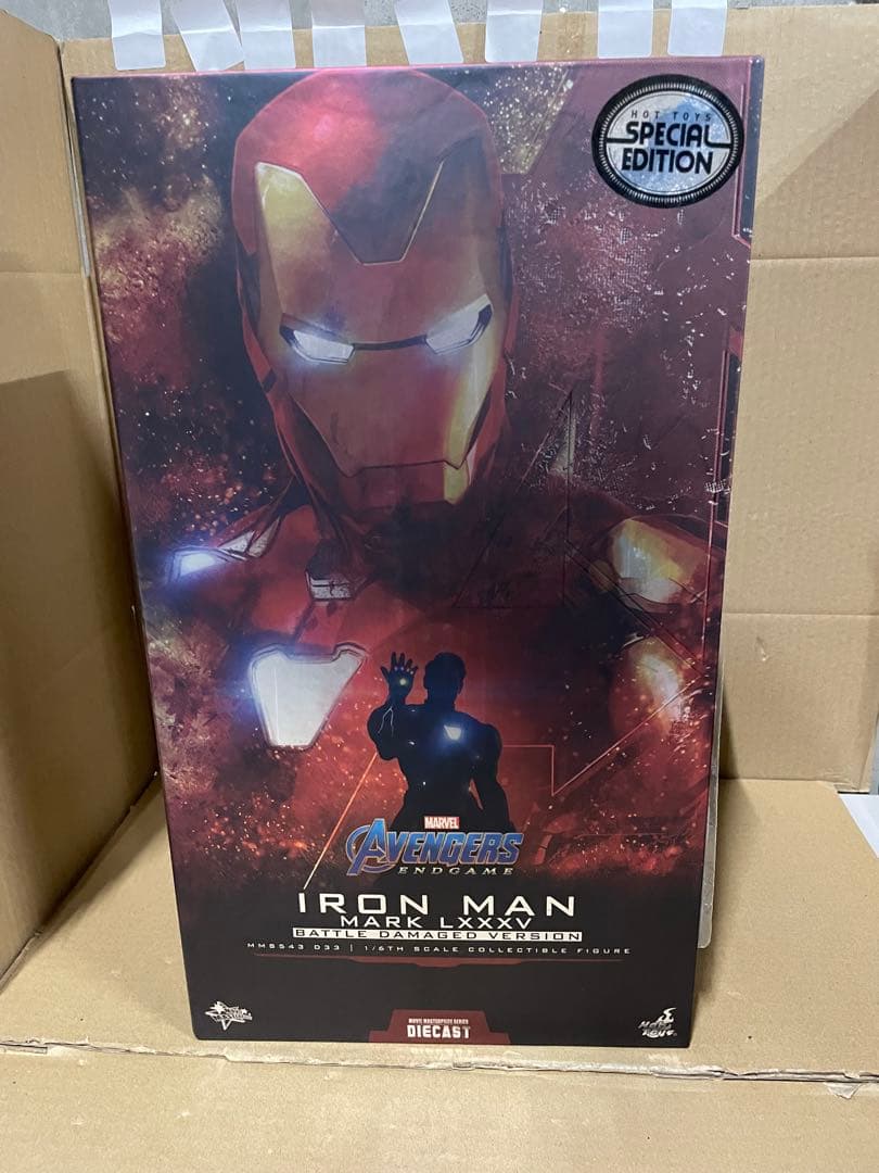 ホットトイズ　フィギュア アイアンマン・マーク８５（バトルダメージ版）