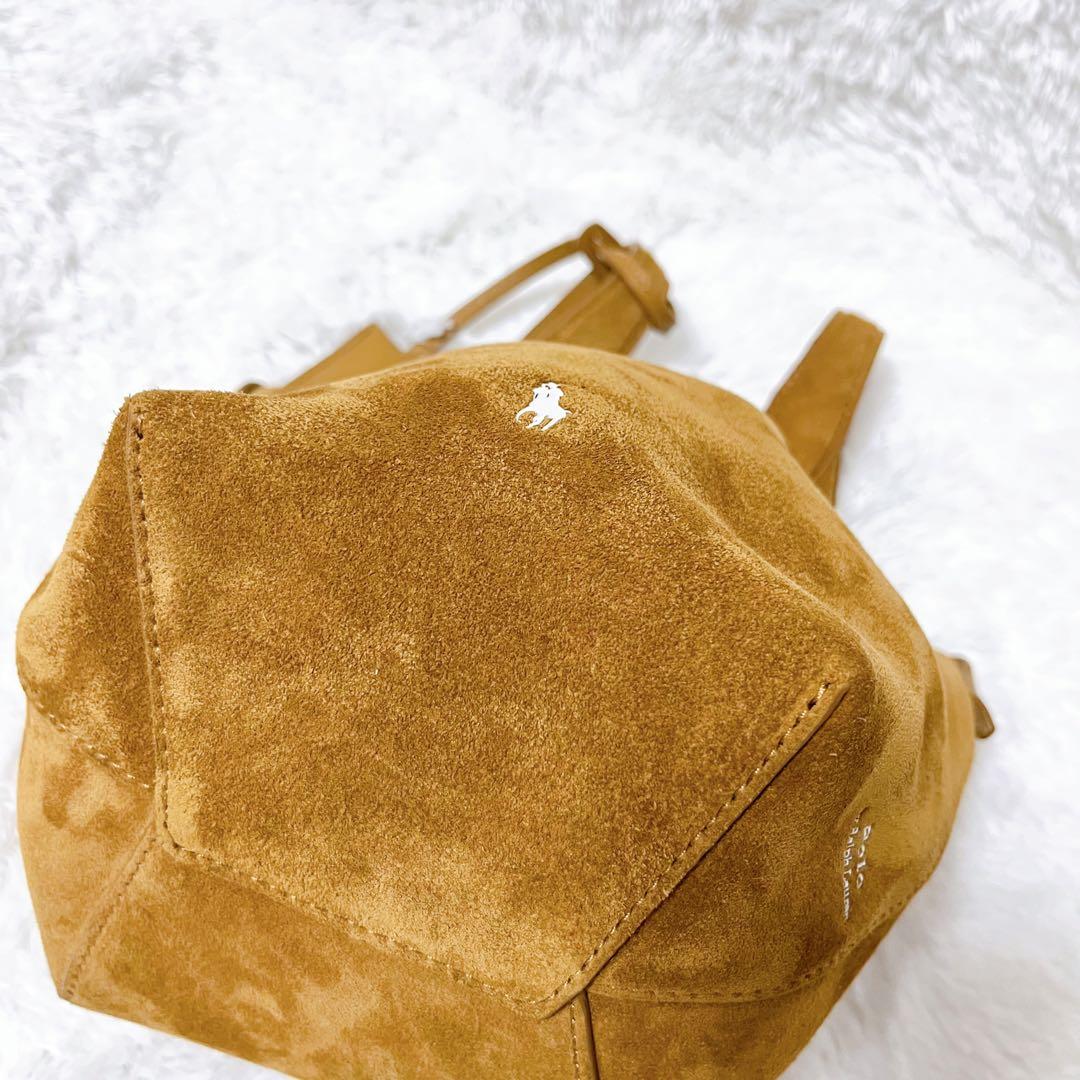 【定価7.5万】Polo Play レザー バッグ スエード 2way 完売品