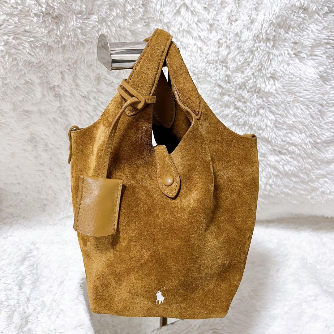 【定価7.5万】Polo Play レザー バッグ スエード 2way 完売品