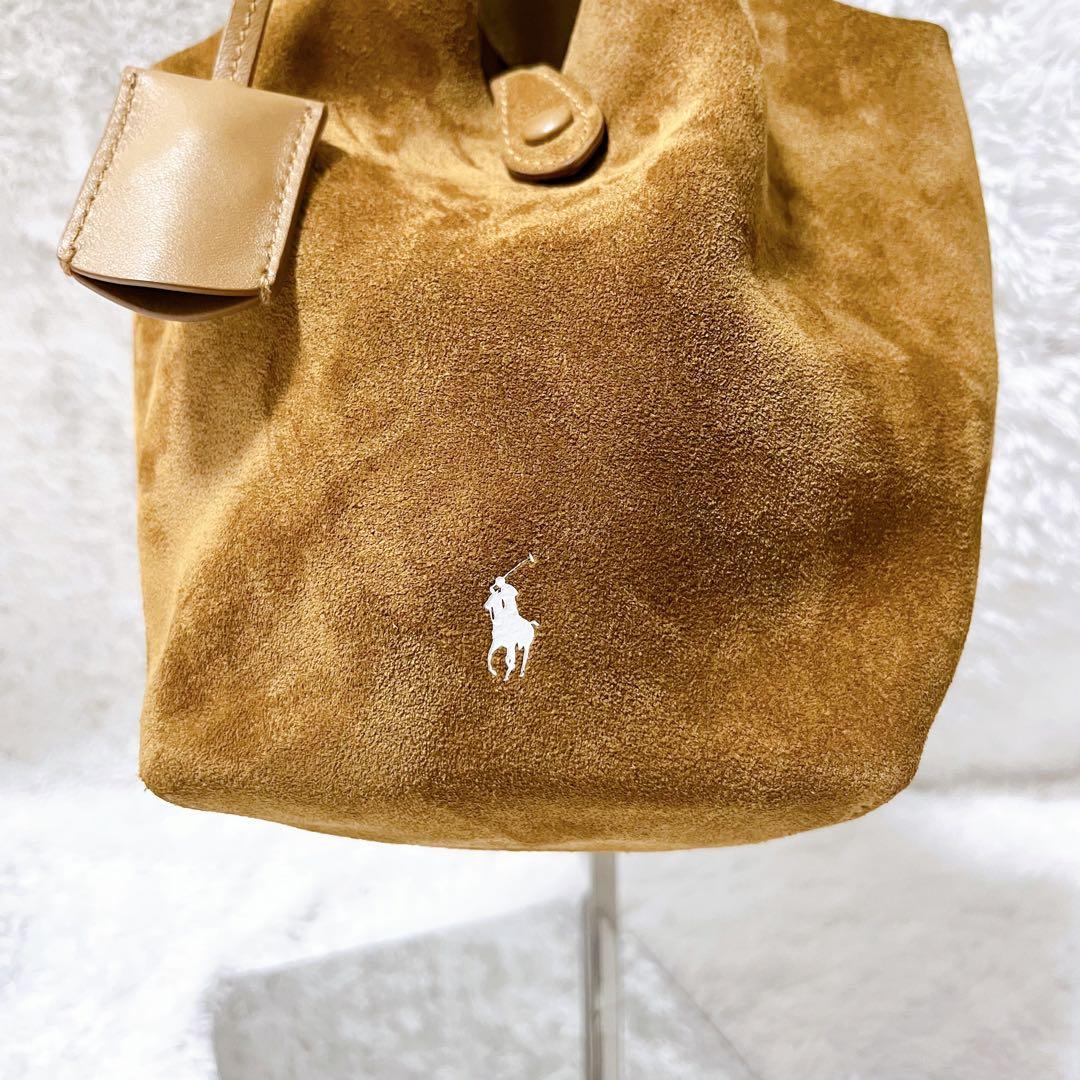 【定価7.5万】Polo Play レザー バッグ スエード 2way 完売品