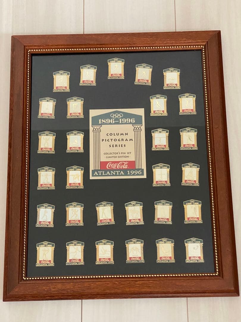 コカコーラ　アトランタ　オリンピック　五輪　ピンセット　1996 ピクトグラム