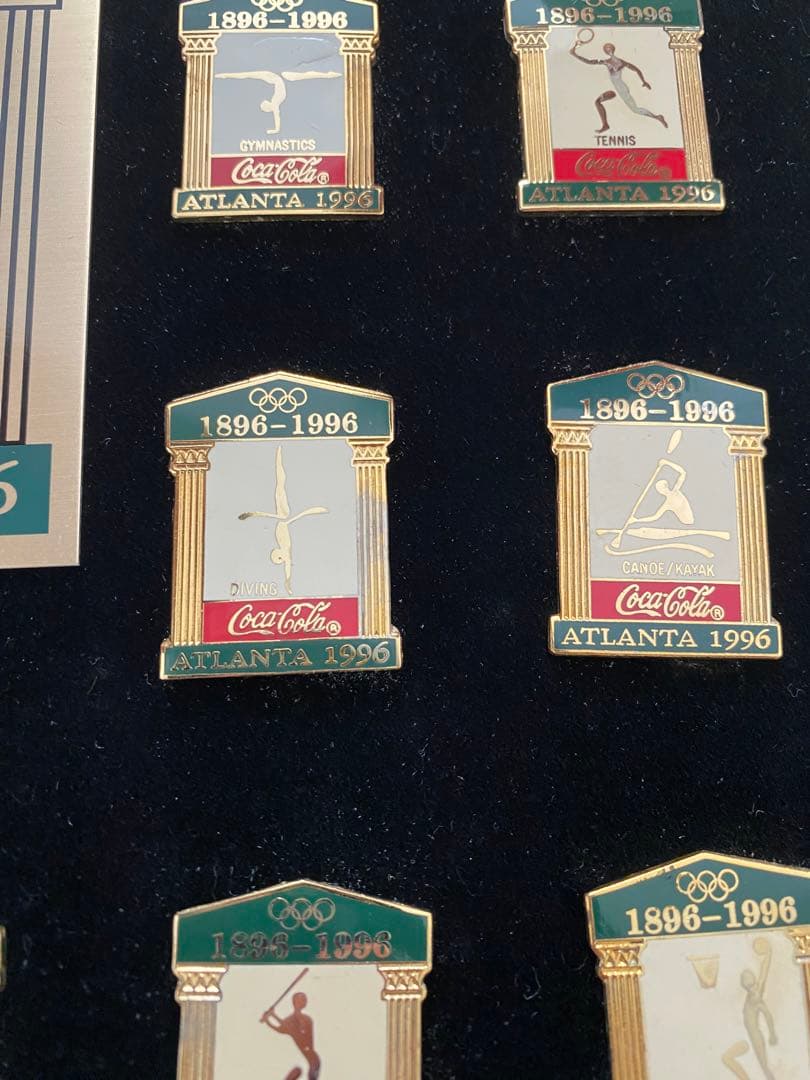 コカコーラ　アトランタ　オリンピック　五輪　ピンセット　1996 ピクトグラム