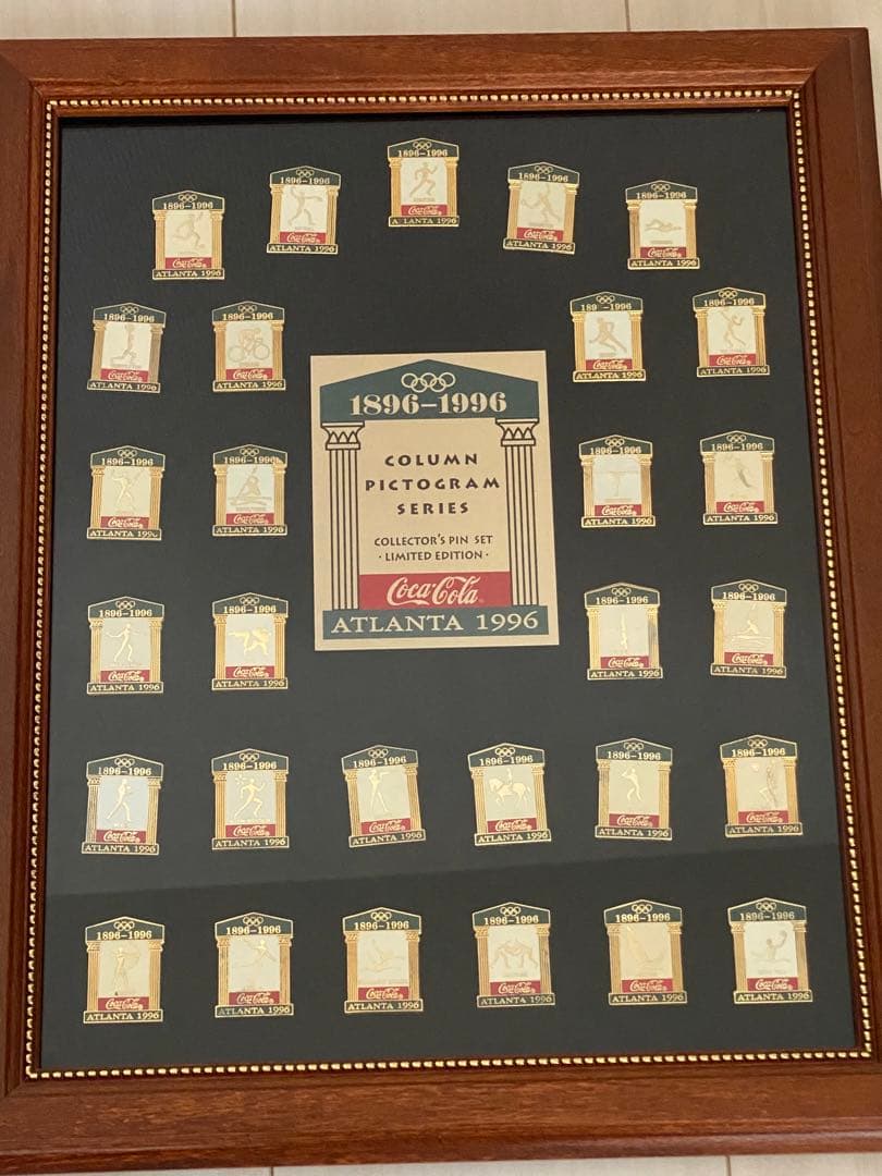 コカコーラ　アトランタ　オリンピック　五輪　ピンセット　1996 ピクトグラム
