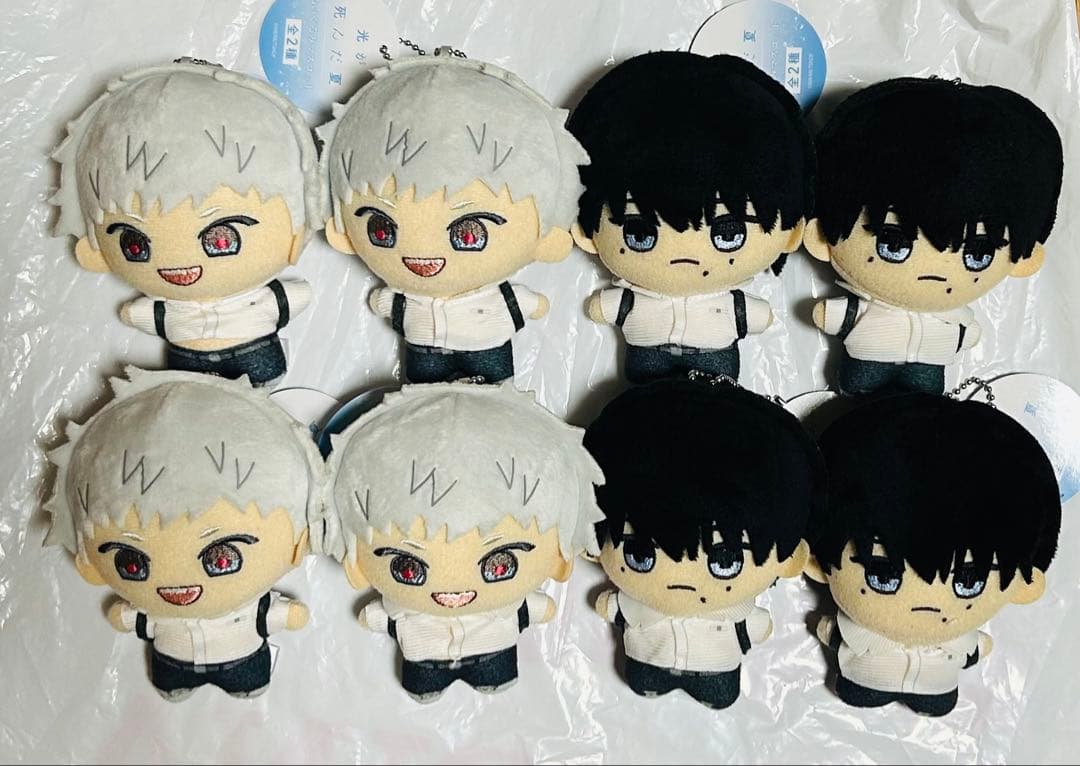 【タグ付き新品】光が死んだ夏 ぬいぐるみ マスコット 8体セット ナムコ限定