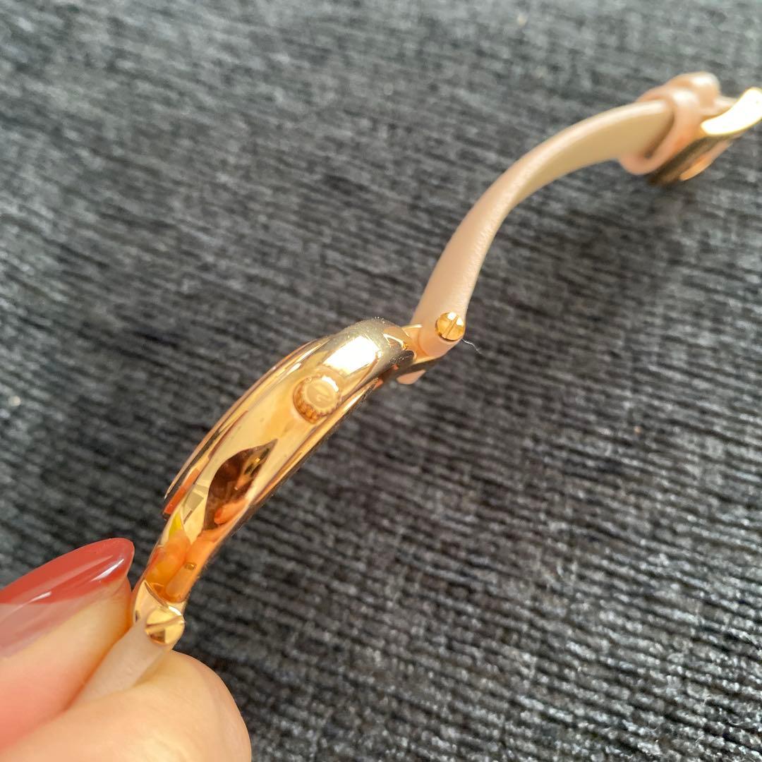 ✨美品、早いもの勝ち！✨ Swarovski Stellaウォッチ　ピンクレザー