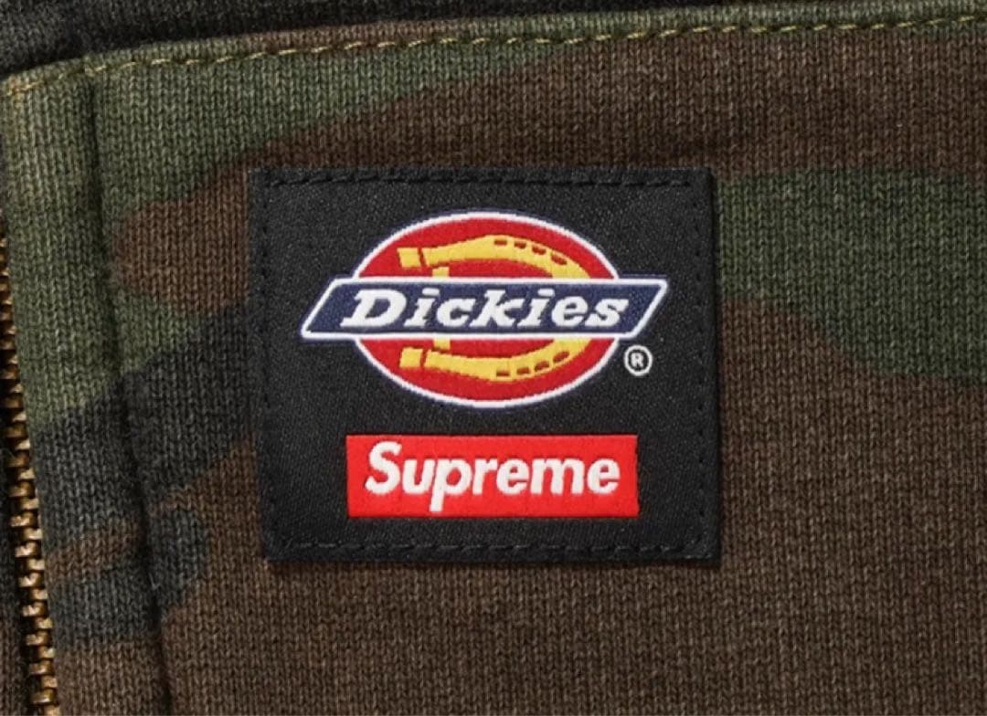 トップス Supreme x Dickies Zip Up \"Woodland Camo\"
