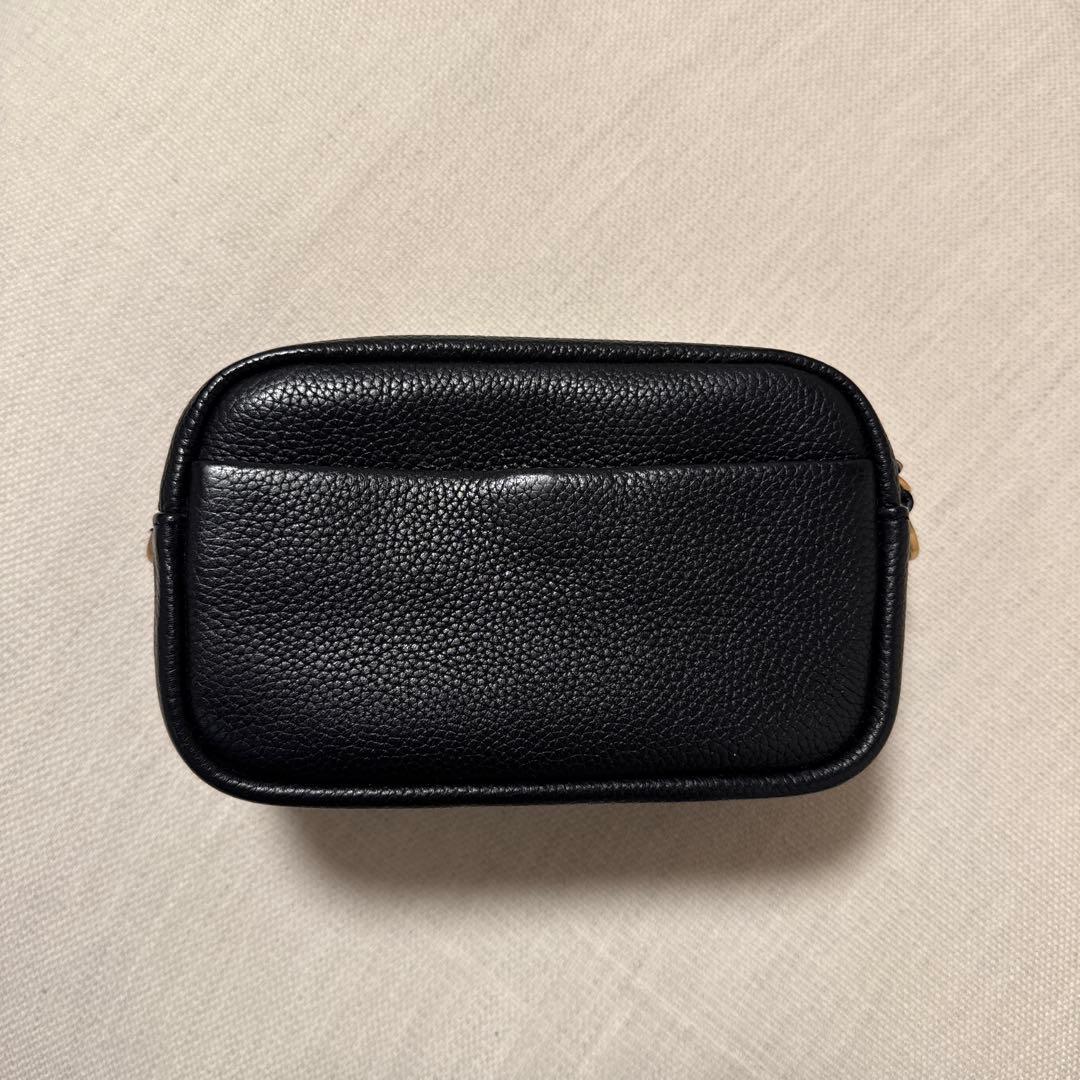 Tory Burch ブラックレザーショルダーバッグ