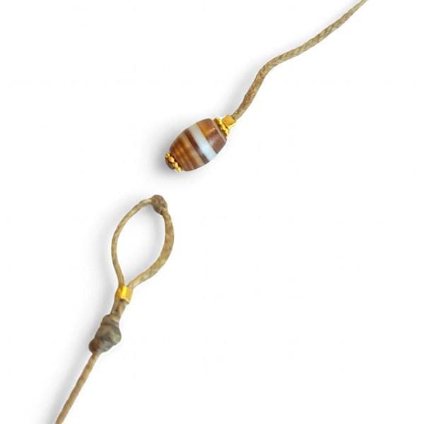 オカベマサノリ　アンティークビーズ　ネックレス　古代ビーズ　印章