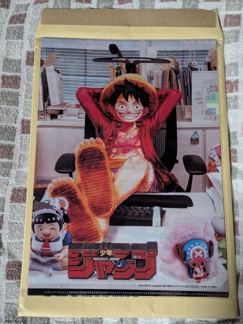 ワンピースマガジン クリアファイル 当選品