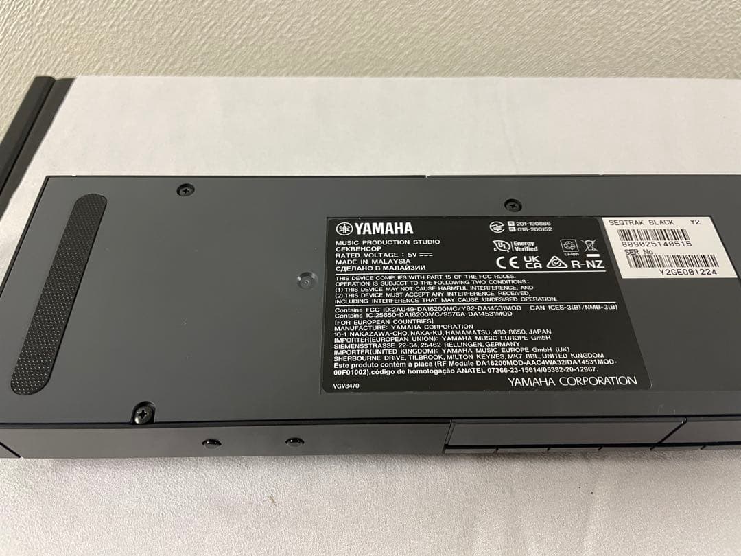 鍵盤楽器 YAMAHA SEQTRAK