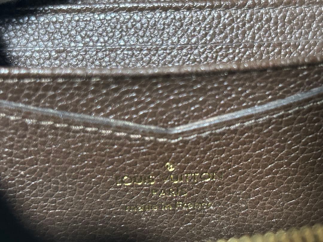 LOUIS VUITTON モノグラム アンプラント ジッピー パース