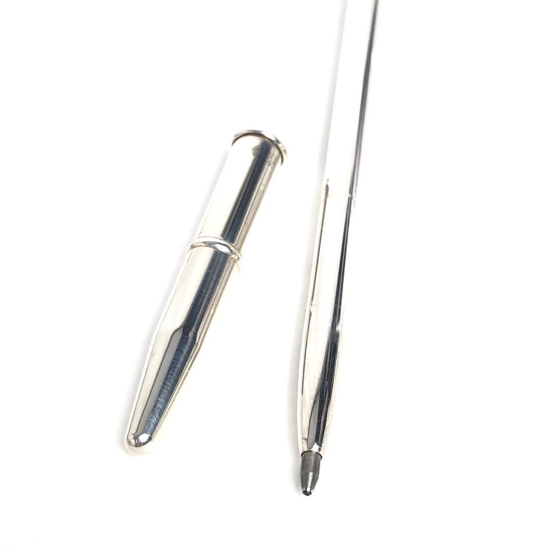 HERMES エルメス ボールペン アジェンダ用 チェーン付き シルバー925