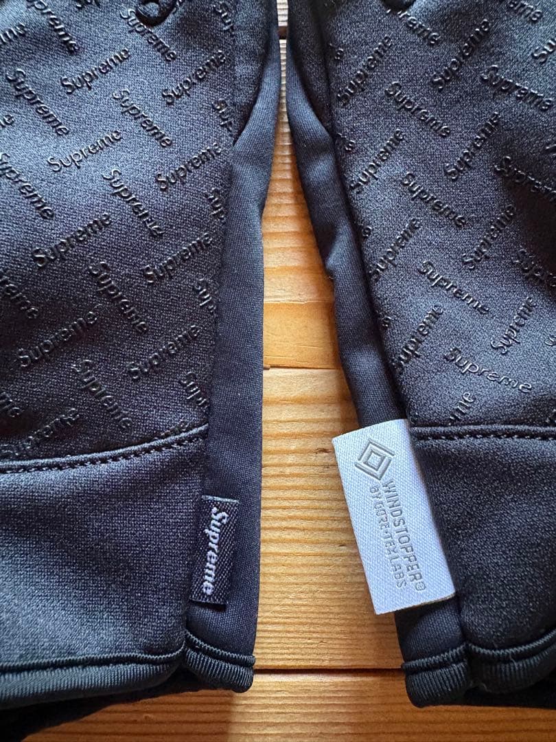 supreme シュプリーム ジップ グローブ ウインドストッパー