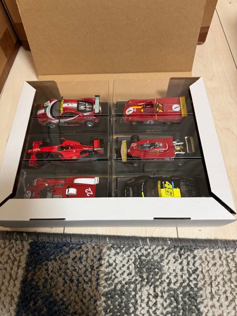 アシェット　公式フェラーリF1コレクション84台セット