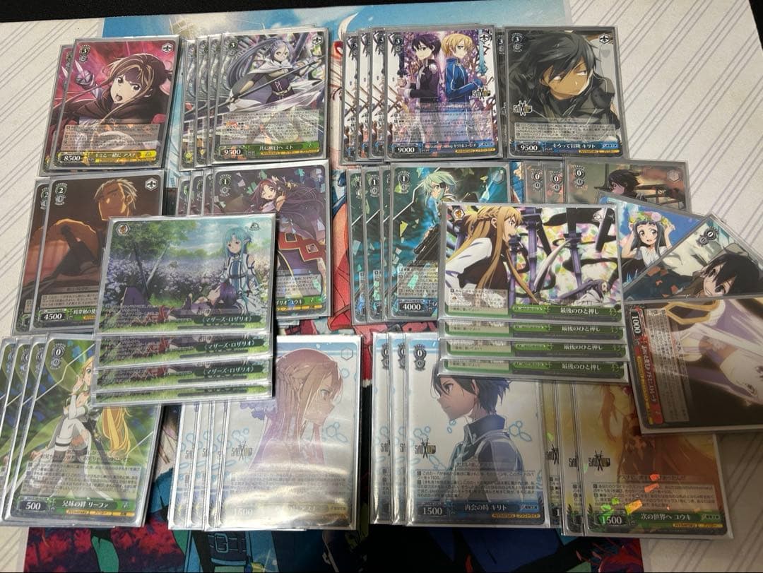 ヴァイスシュヴァルツ　SAO 8宝　マザーズロザリオ　デッキ　パーツ　枝風