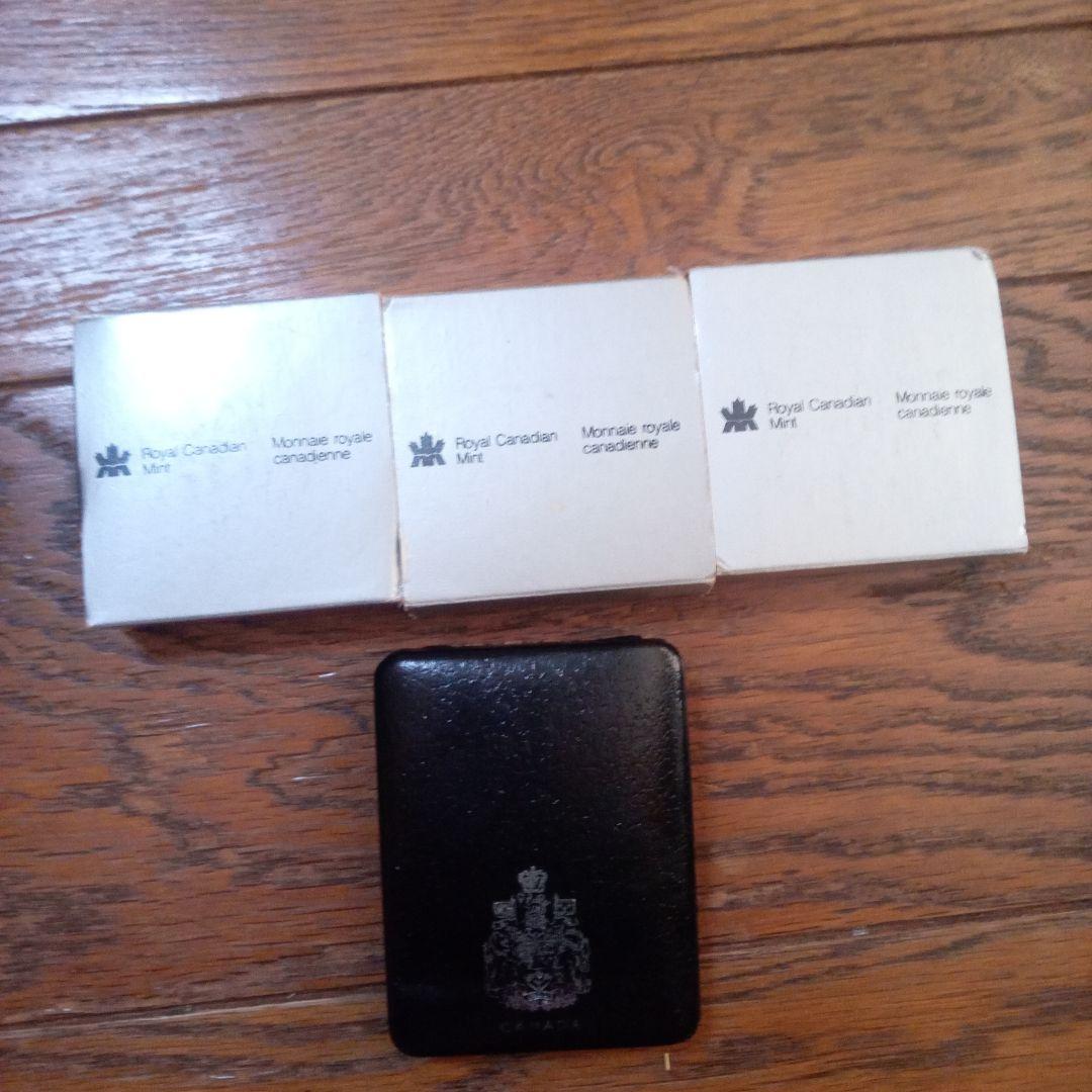 カナダエリザベス銀貨新品4枚