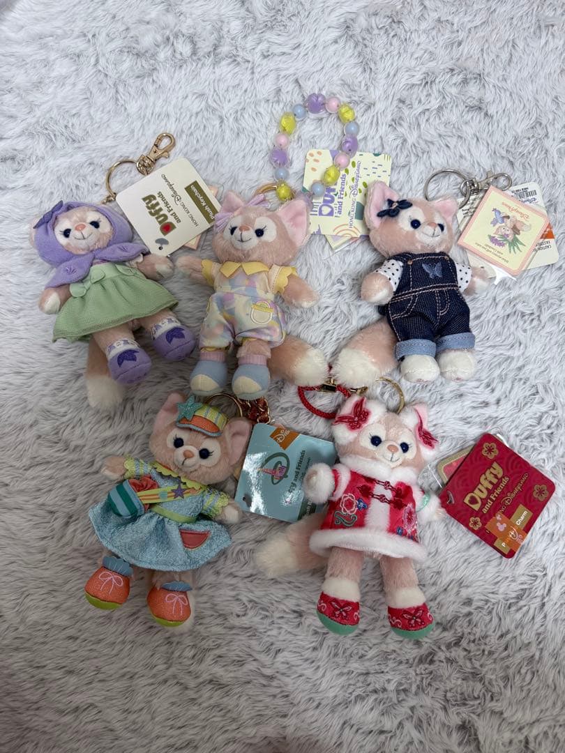 香港ディズニー　リーナベル　キーホルダー