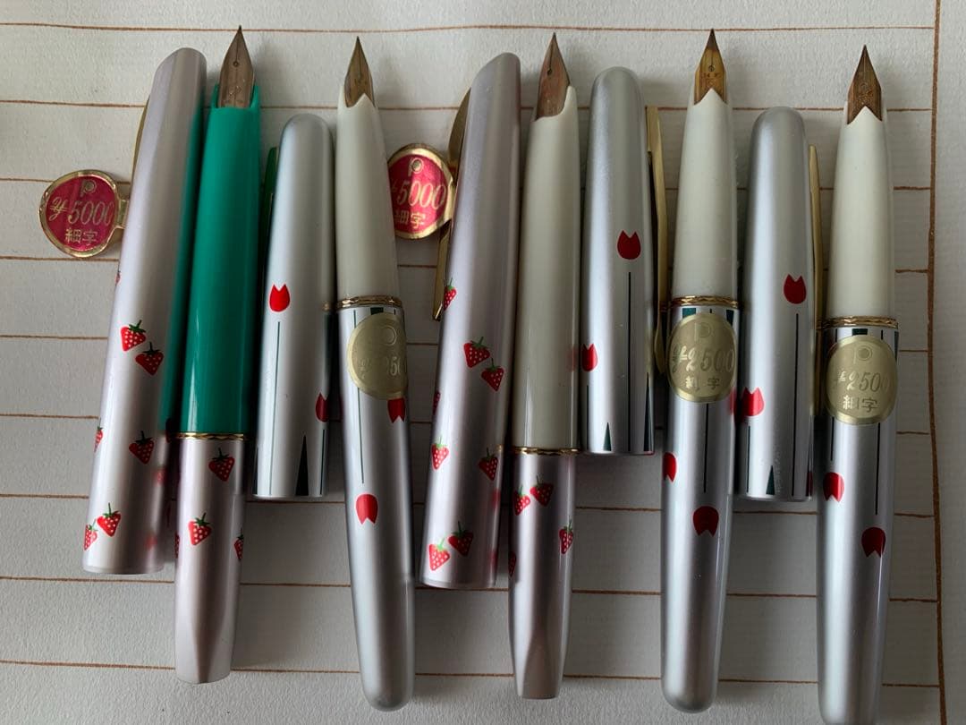 プラチナ 万年筆 14K 10本まとめ売り