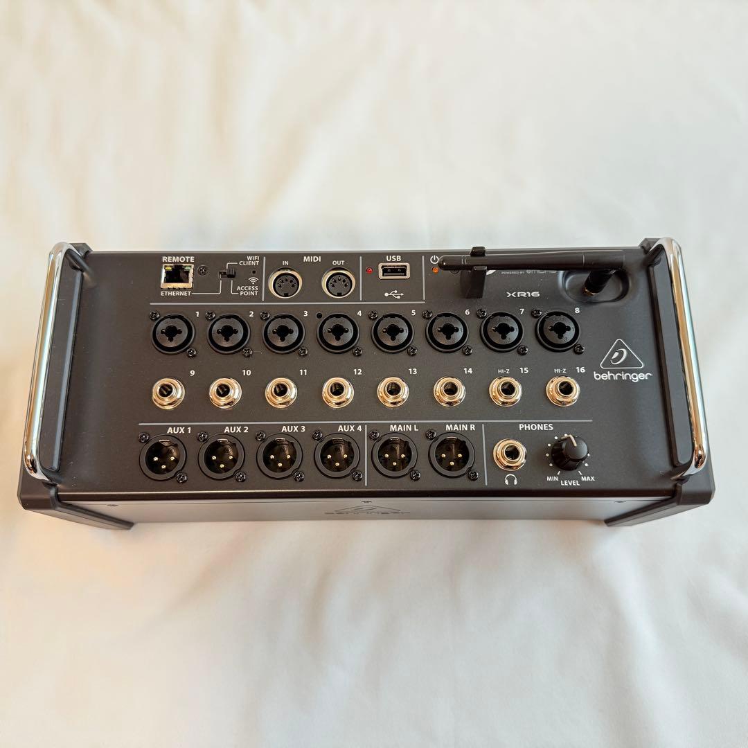【Behringer X AIR XR16 デジタルミキサー+GATORケース】