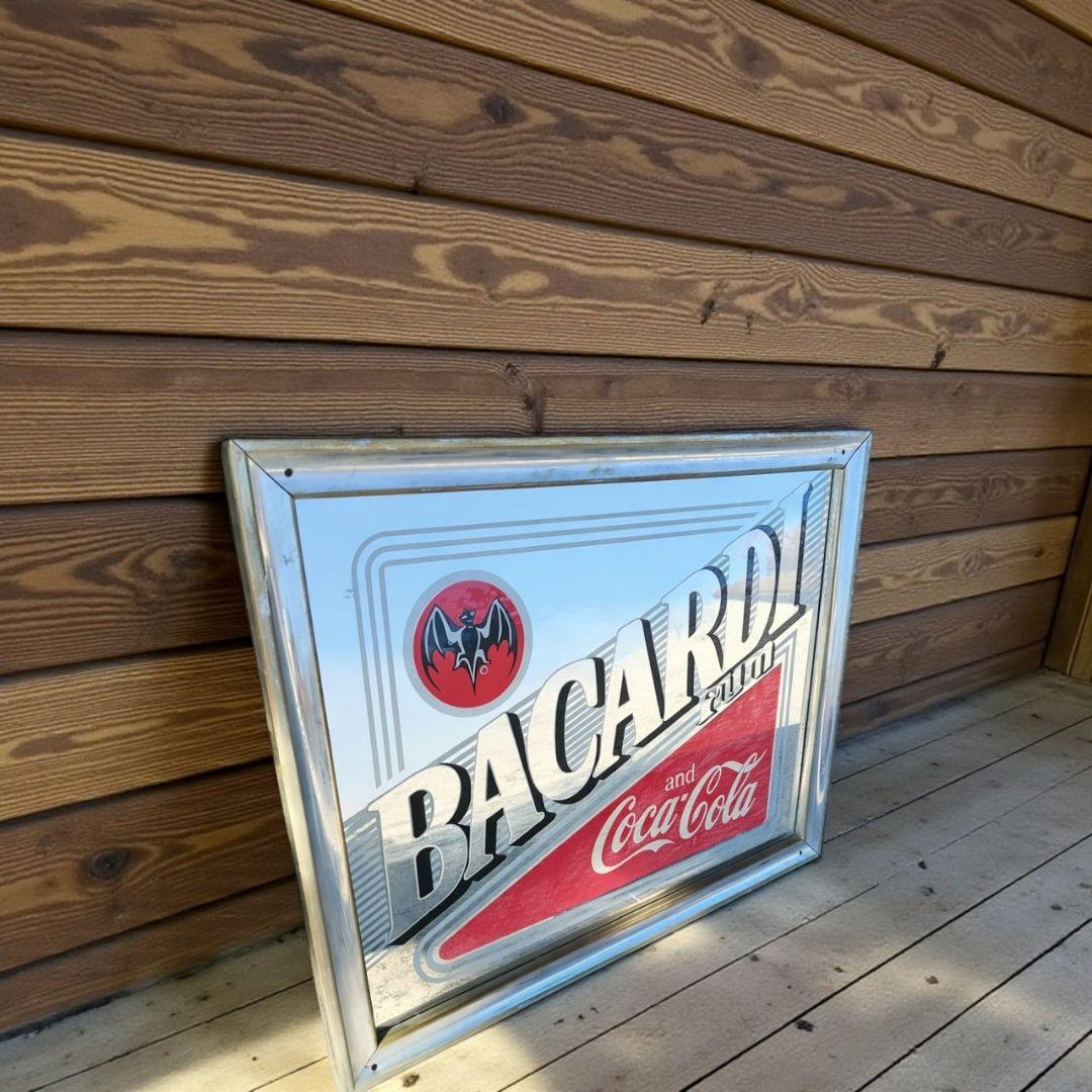 BACARDI×Coca-Cola パブミラー アメリカン 雑貨 インテリア