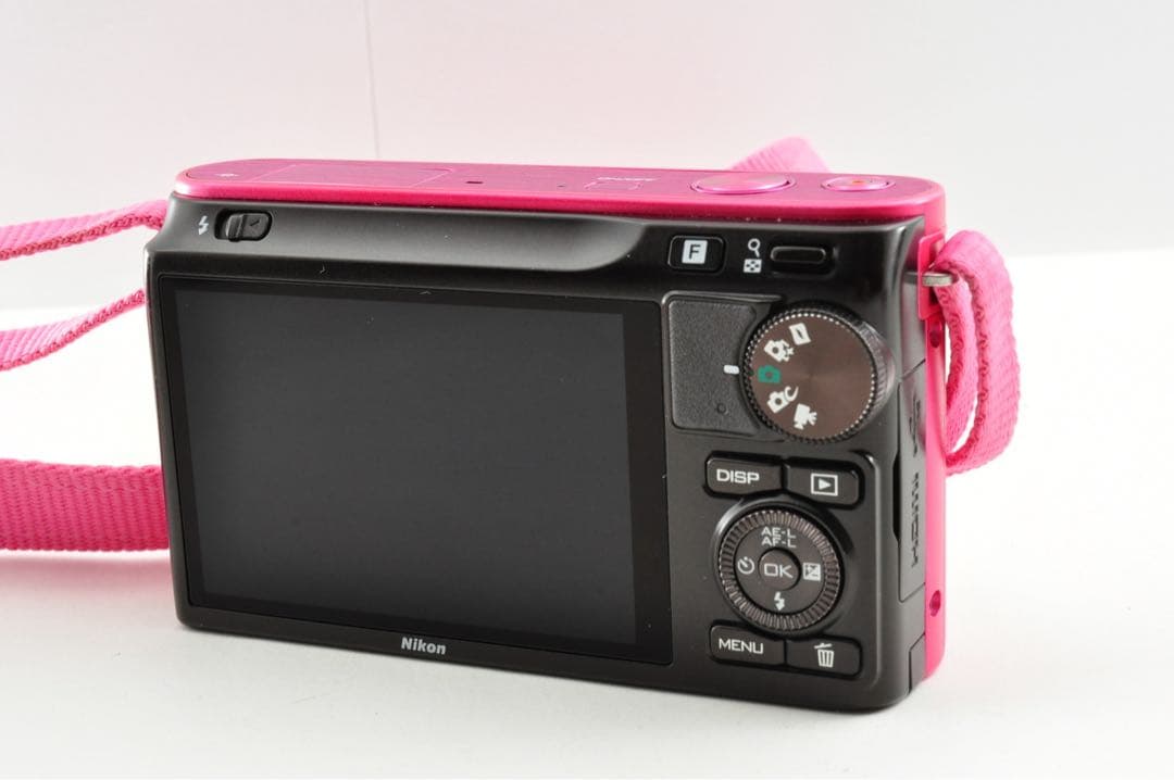 【ショット数4066回 / 美品】 Nikon 1 J2 ピンク ミラーレス