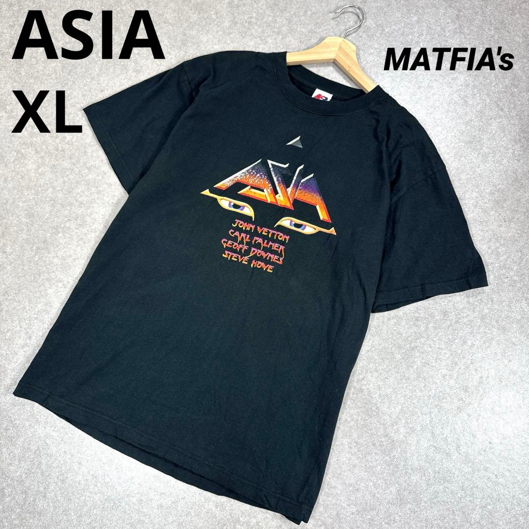 00s ASIA バンドTシャツ Japan Tour 2008 当時物 XL