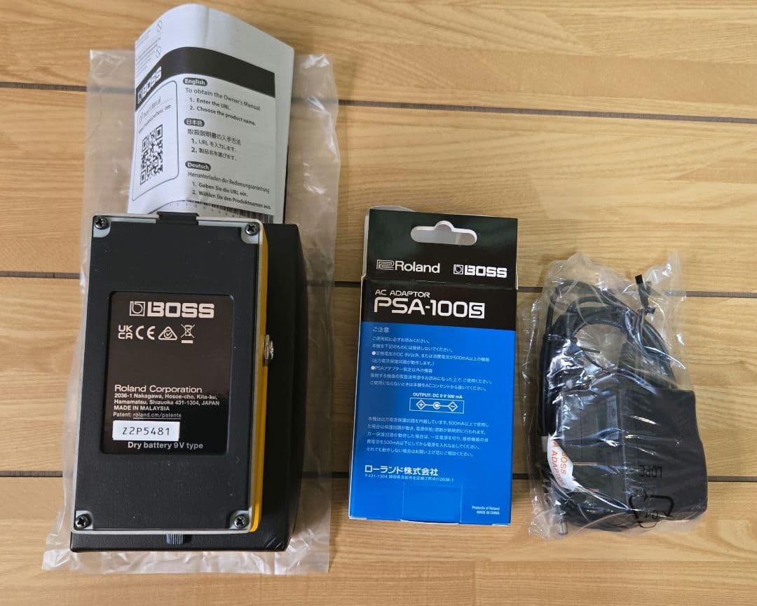 BOSS OverDrive OD-3 ギターエフェクター PSA100Sセット