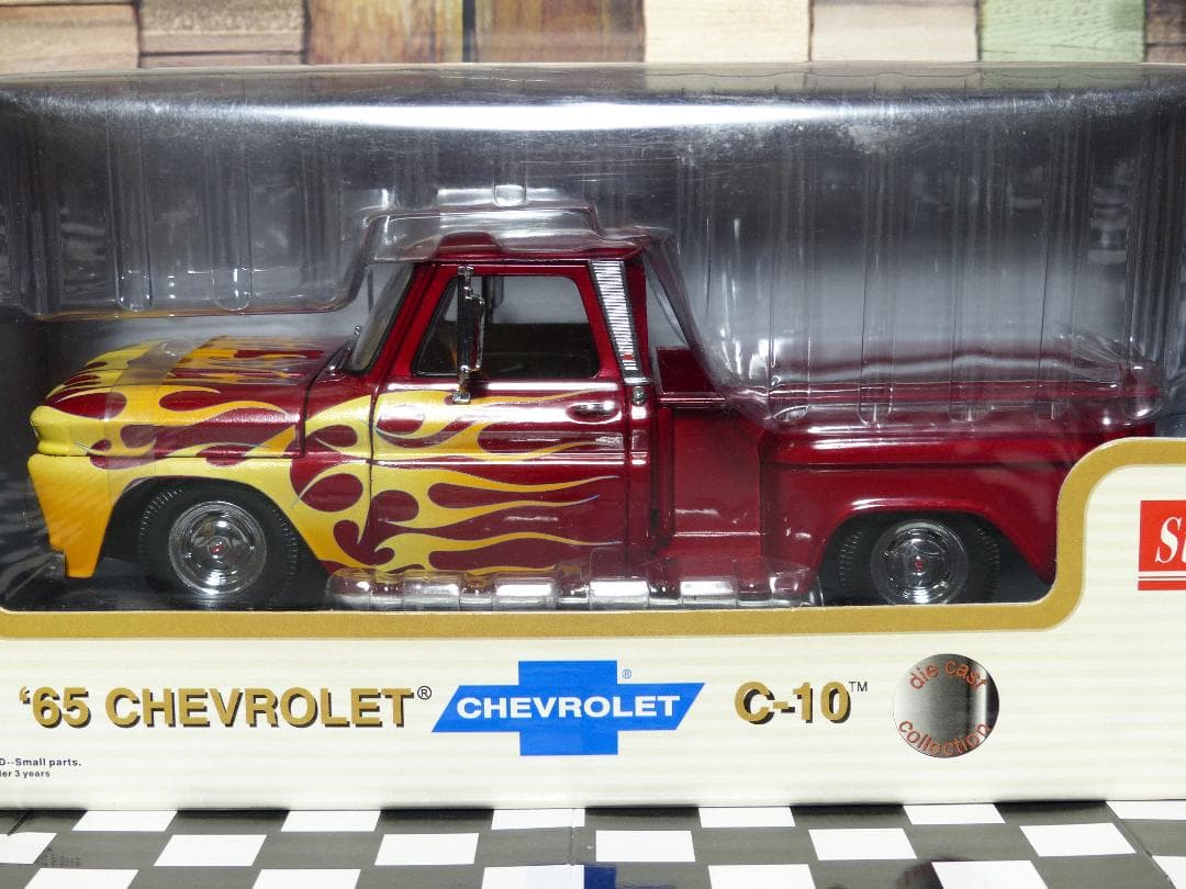 [250]新品 1/18 シボレー 1965 C-10 トラック ミニカー
