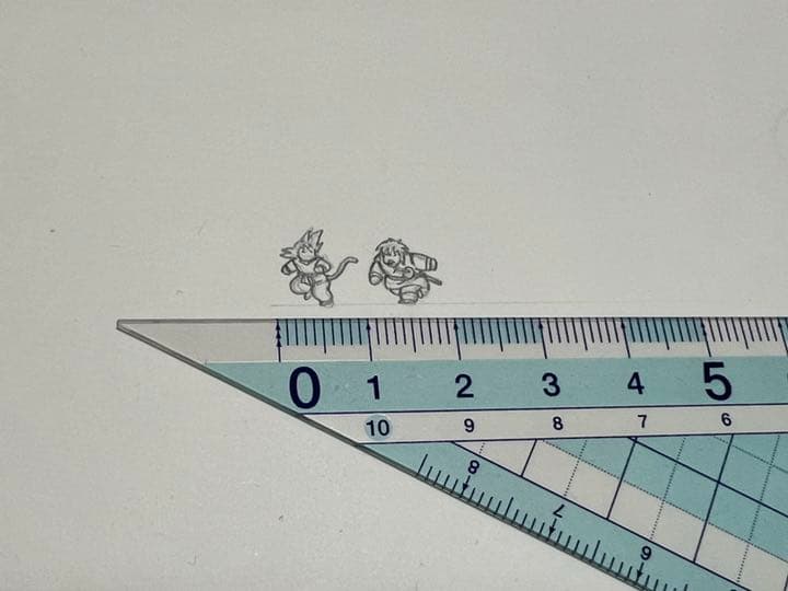 ドラゴンボール　原画　孫悟空　ヤジロベー　アニメ