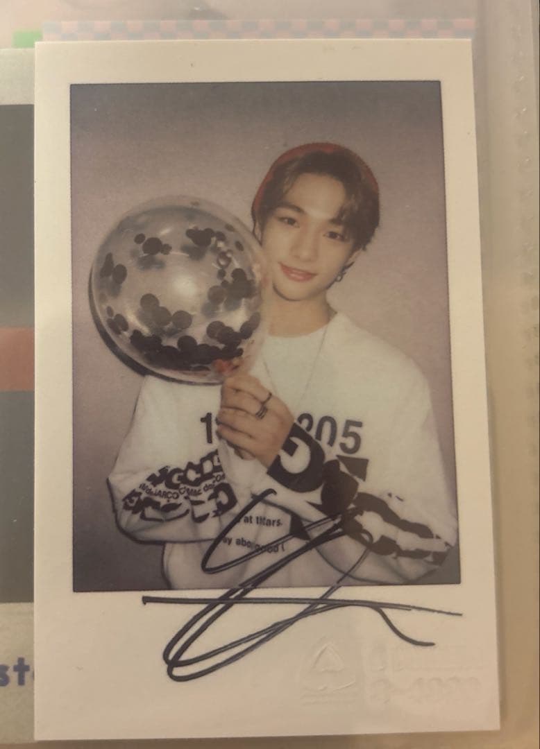stray kids ヒョンジン ポラロイド
