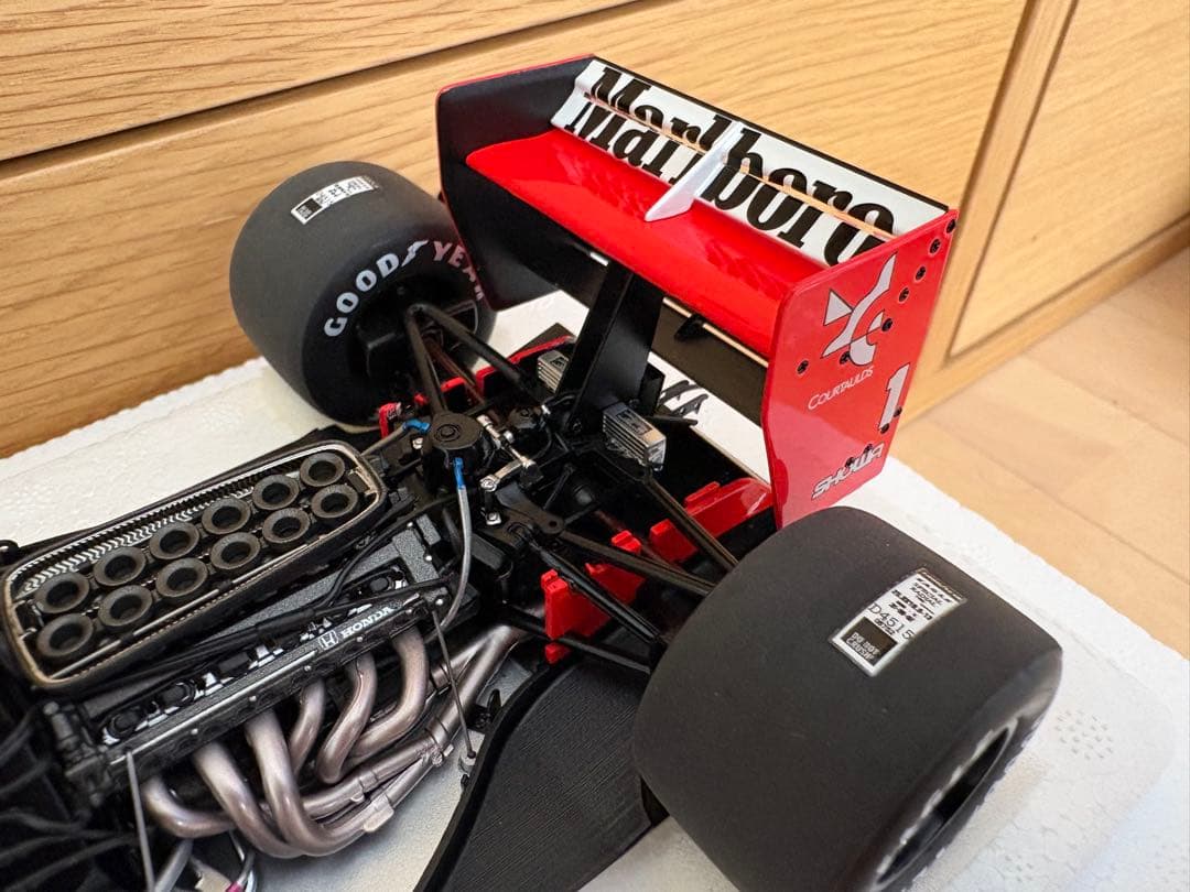 AUTOart1/18マクラーレンMP4/6マルボロデカールカスタム