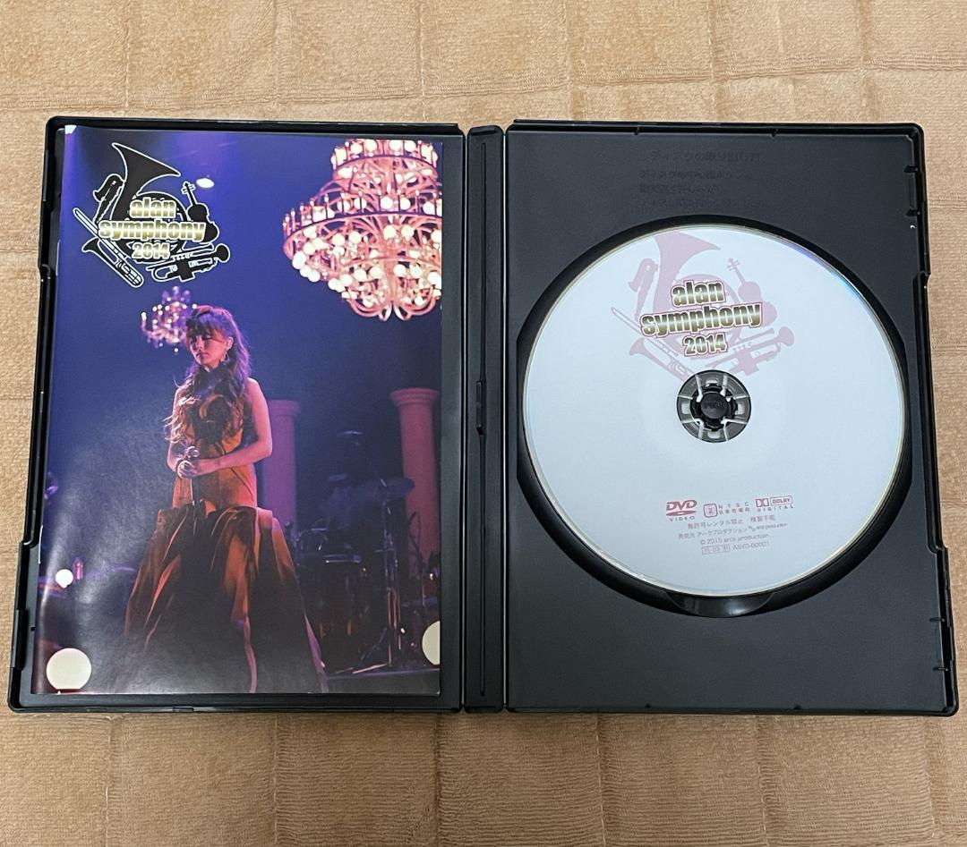 【希少】alan　アラン　阿蘭　symphony 2014 DVD