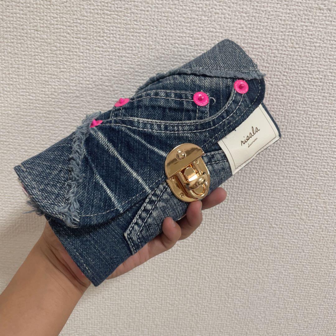 デニム リメイク　ウォレット