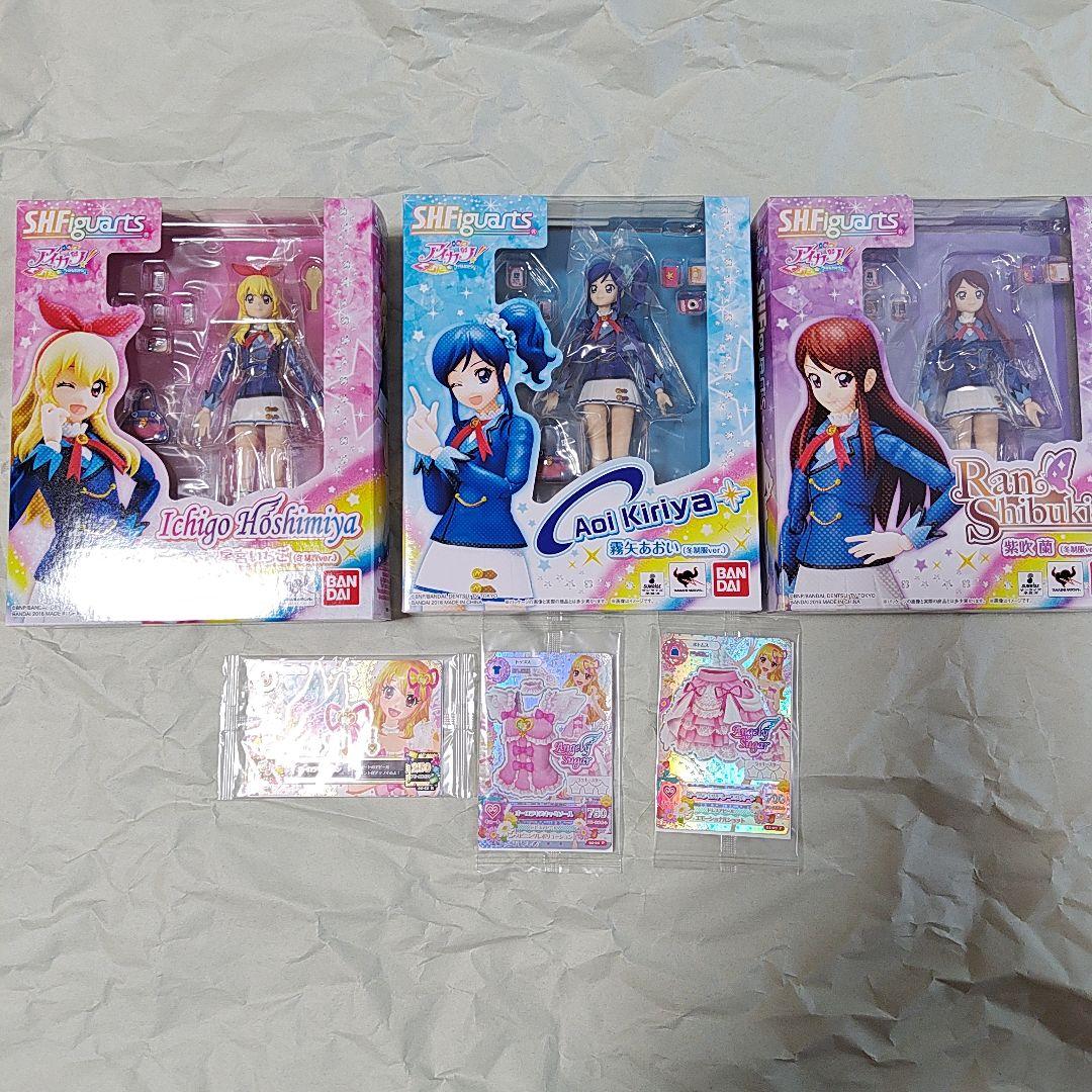 公*o様 SHフィギュアーツ 3体セット 星宮いちご 霧矢あおい 紫吹蘭　冬制服