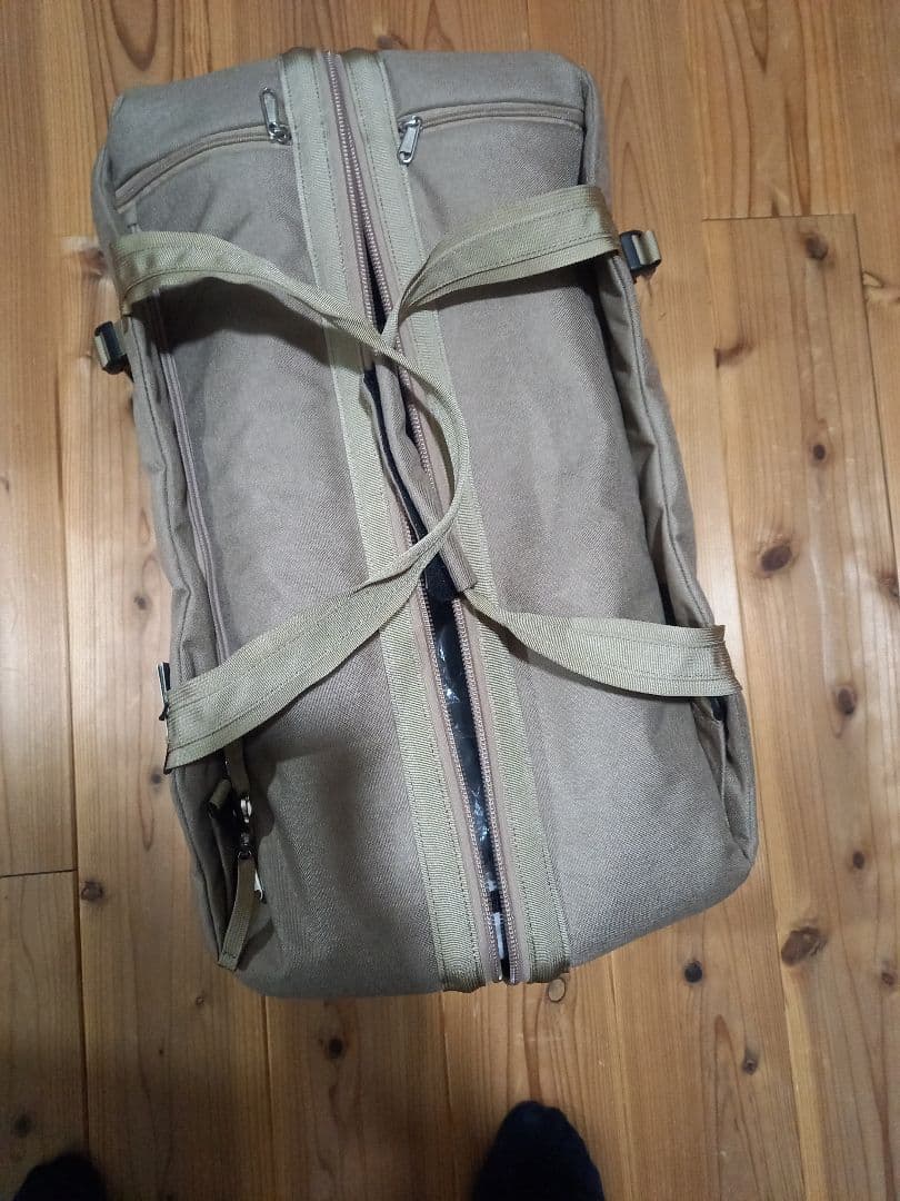 最終値下げ　新品未使用 BACH DR. DUFFEL 40L　サンドベージュ