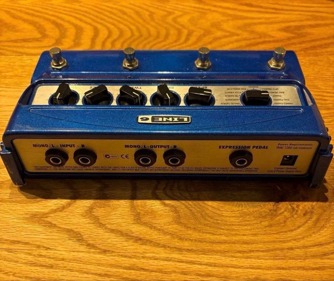 LINE6 MM4 エフェクター モジュレーション　動作確認済み