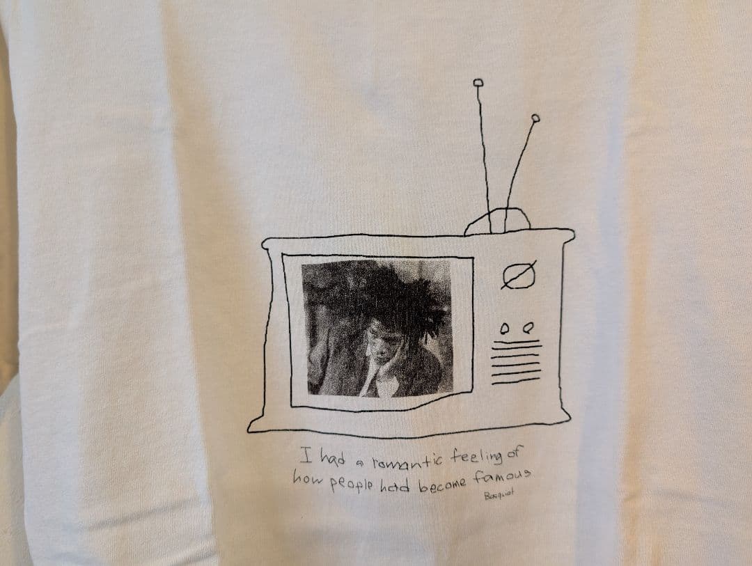 90s バスキア Ｔシャツ M jean michel basquiat