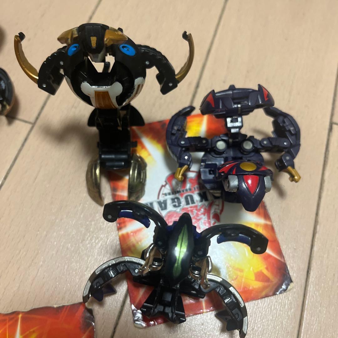 爆丸16体と交換用部品