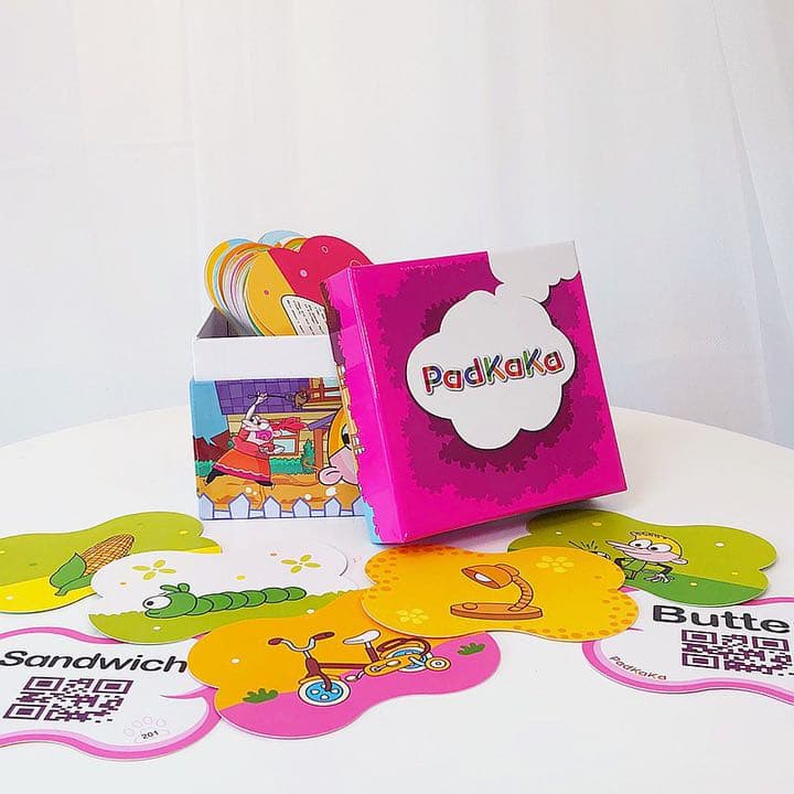 単語カード　幼児・子ども用　英語教材『PadKaKa（パッドカカ）』新品！