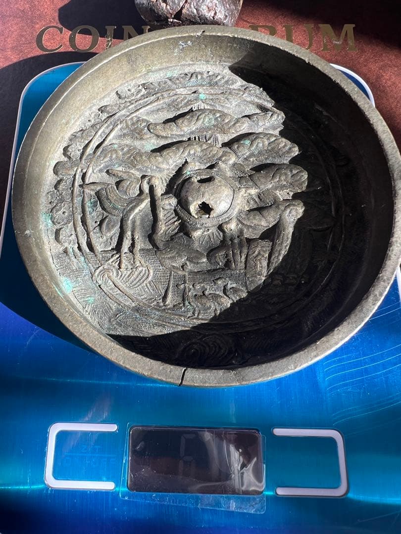 時代 古鏡/中国古玩 中国美術 銅製 銅鏡 骨董品 時代品 美術品 古美術品