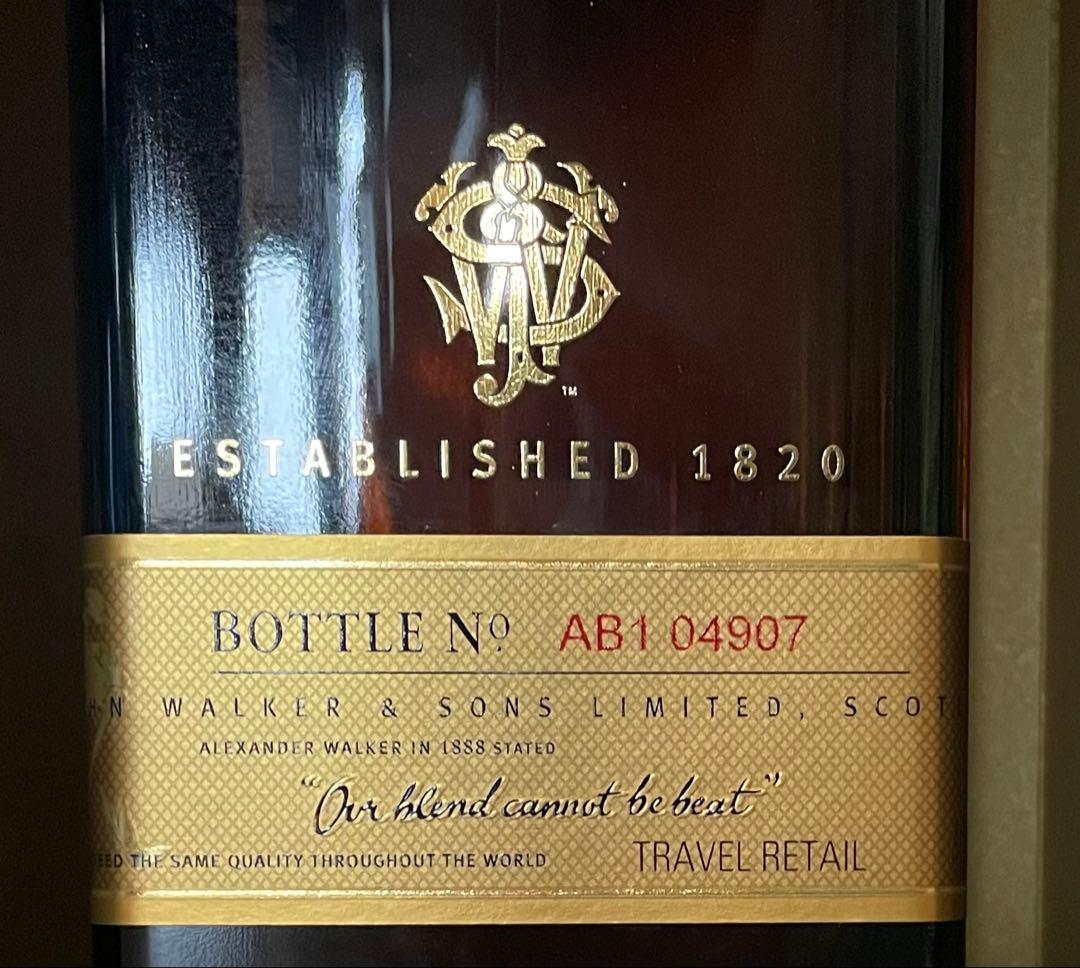 JOHNNIE WALKER ジョニーウォーカー ブルーラベル 1000ml